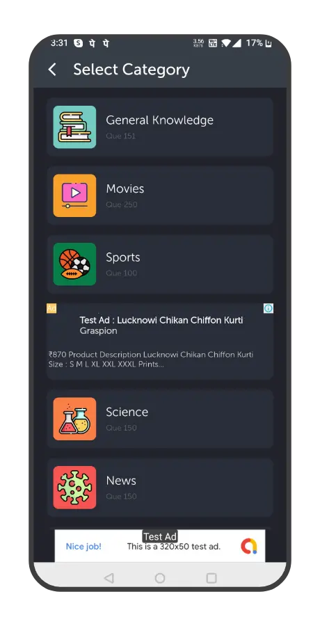 [5318.cm] Qearner – Quiz App | Android Quiz game with Earning System + Admin panel