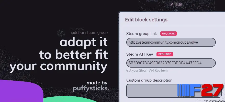 [5318.cm] Sidebar steam group