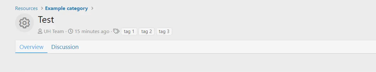 [5318.cm] [UH] XFRM Tags In Discussion