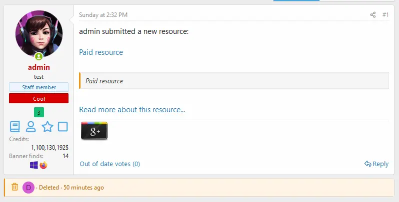 [5318.cm] [OzzModz] Post Deleted Placeholder