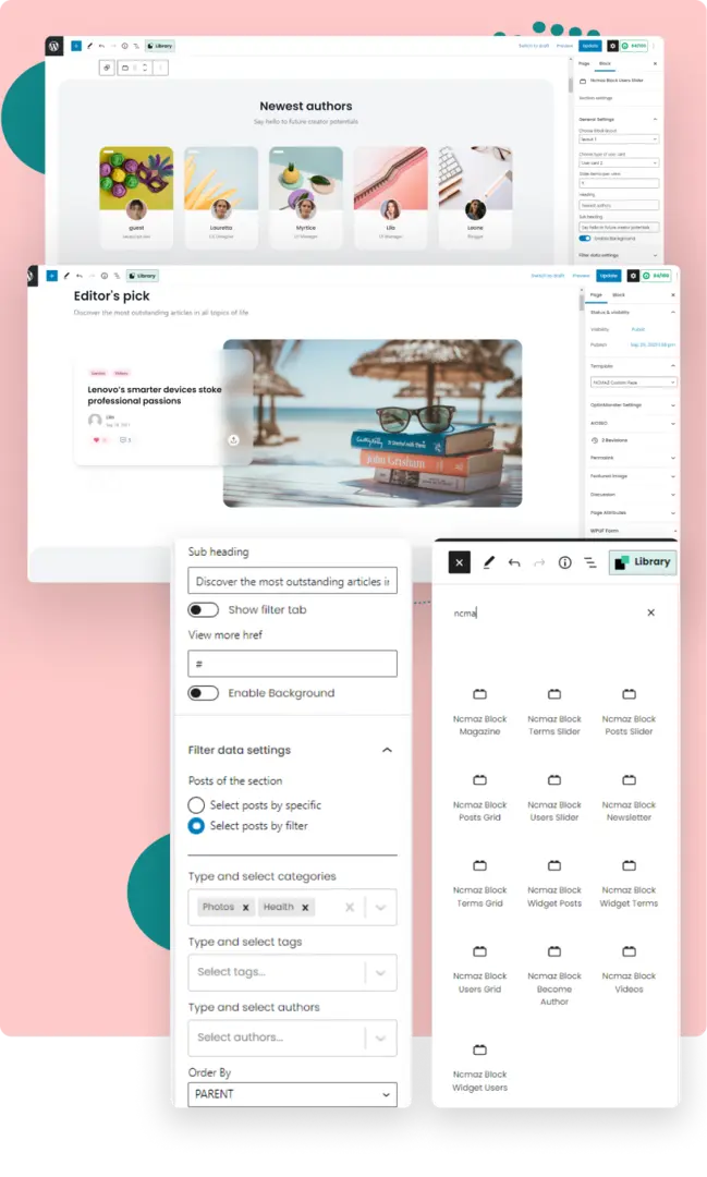 [5318.cm] Ncmaz - Blog Magazine WordPress Theme