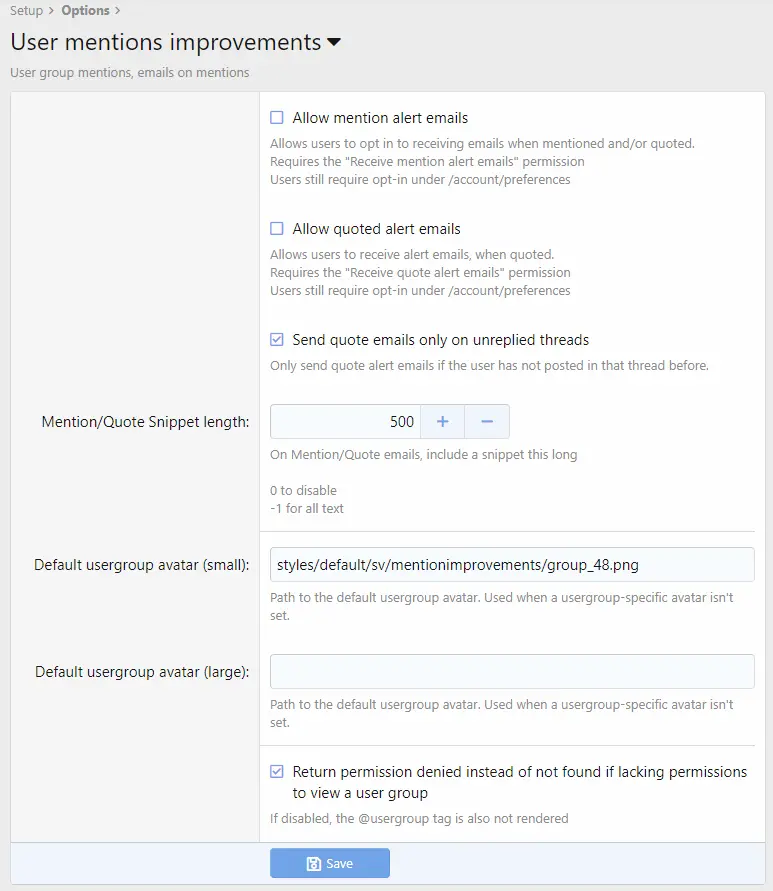 [5318.cm] User Mentions Improvements