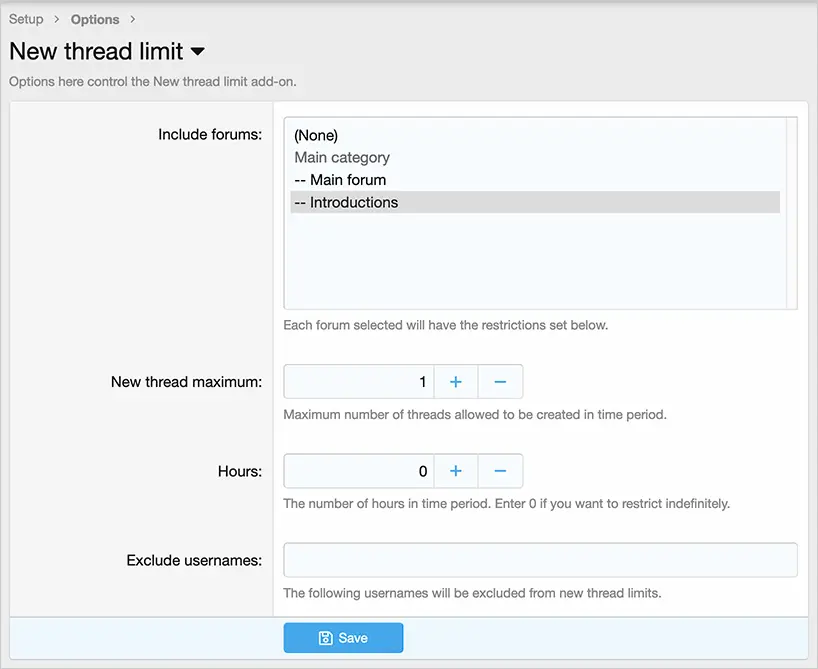 [5318.cm] New thread limit