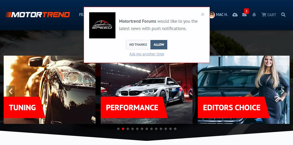 [5318.cm] Push Notification Improvements
