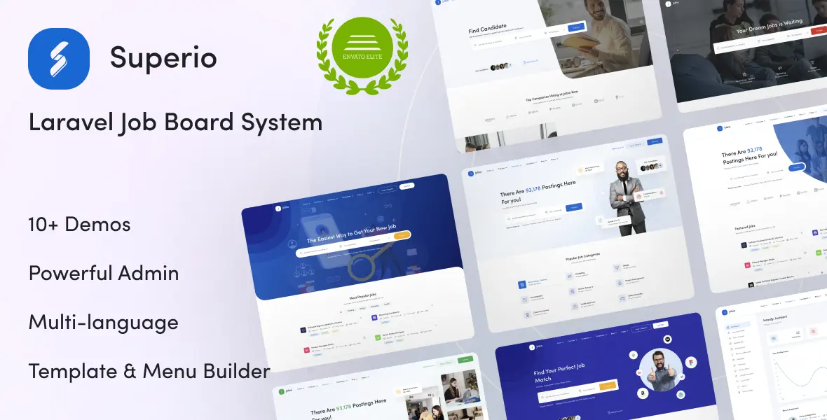 [5318.cm] Superio - Laravel Job Board System