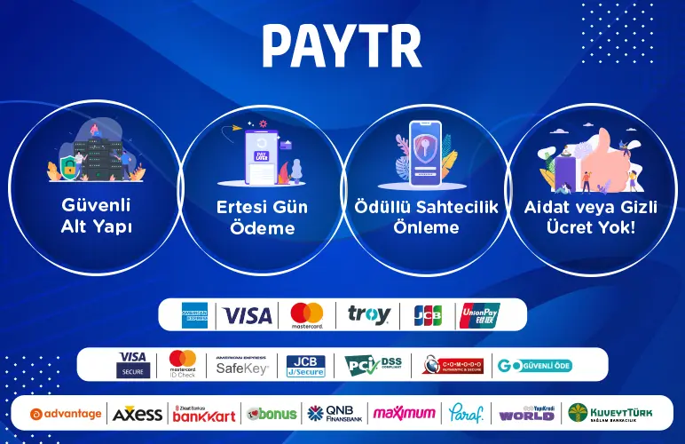 [5318.cm] PayTR Virtual Pos iFrame API