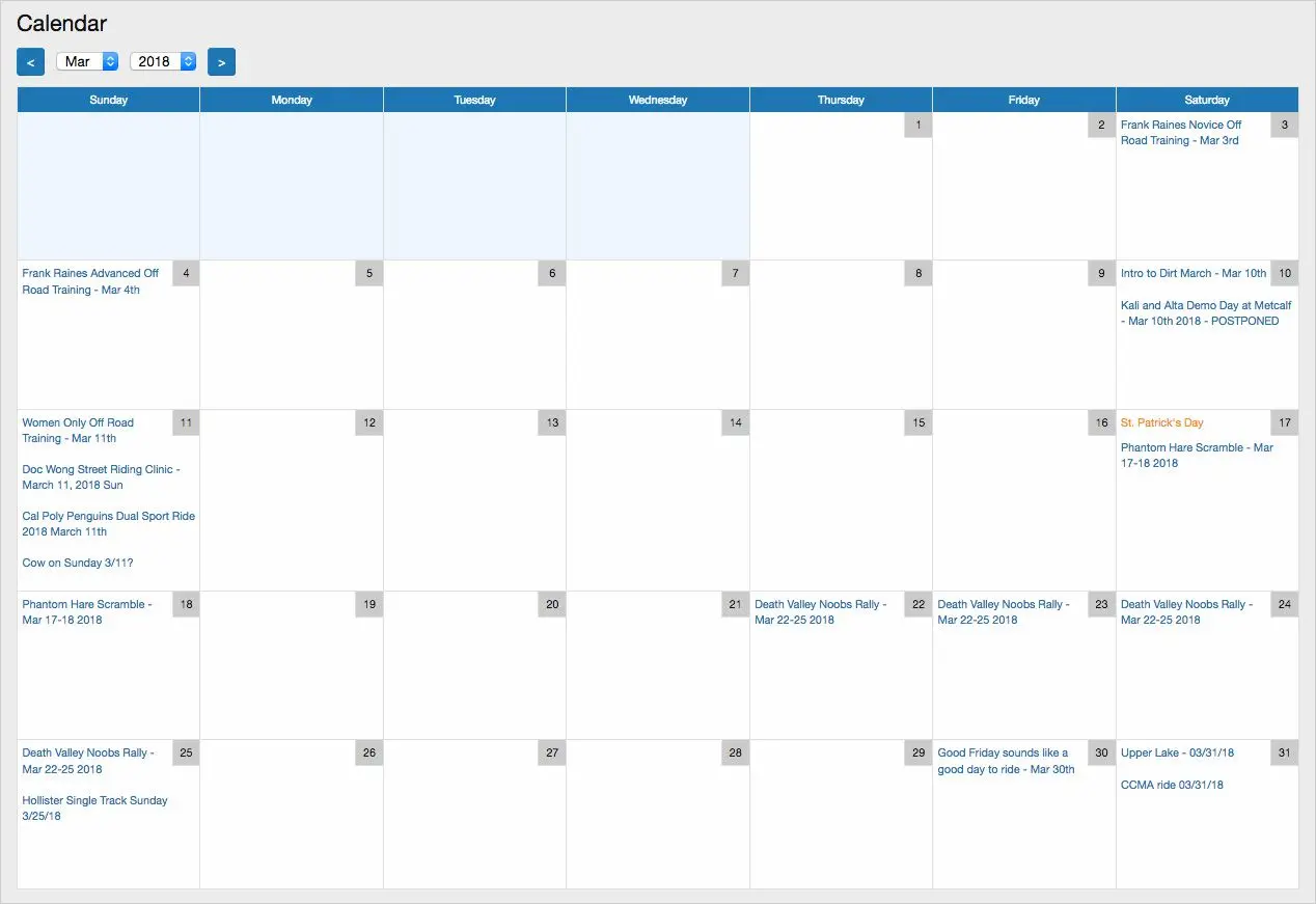 [5318.cm] Andy Calendar