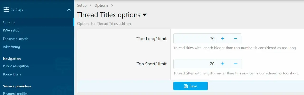 [5318.cm] Thread Titles Manager