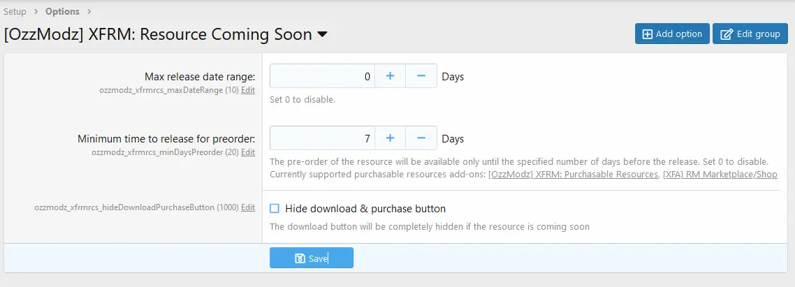 [5318.cm] [OzzModz] XFRM: Resource Coming Soon