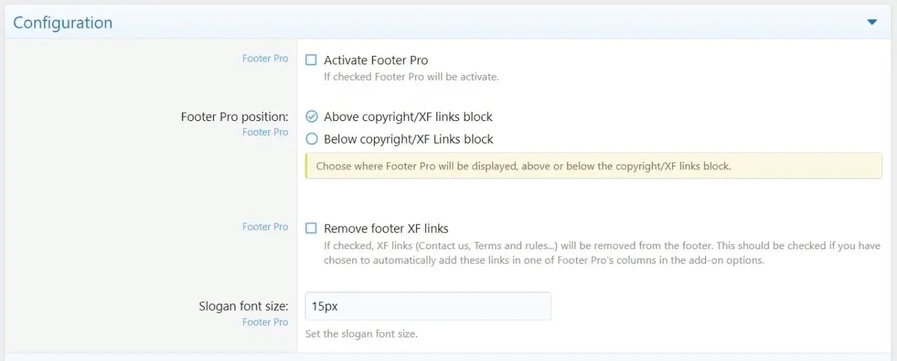 [5318.cm] Footer Pro