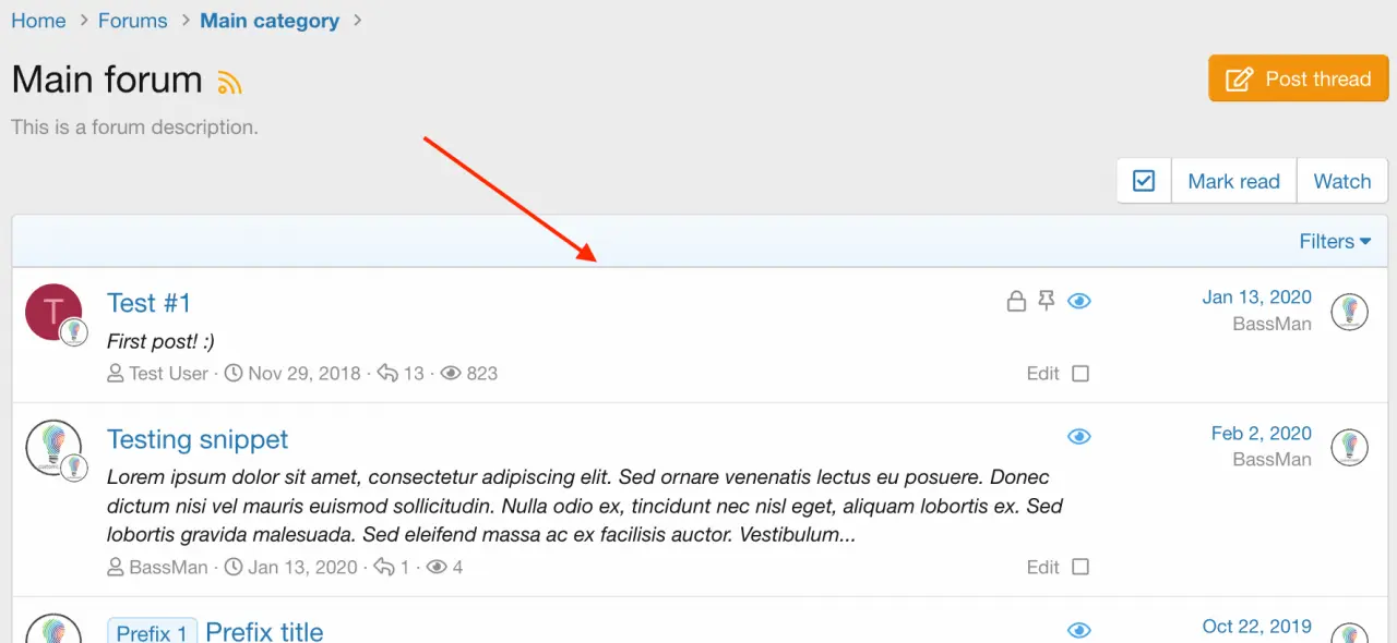 [5318.cm] [cXF] Quick thread per forum