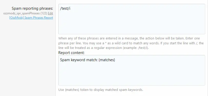 [5318.cm] [OzzModz] Spam Phrases Report