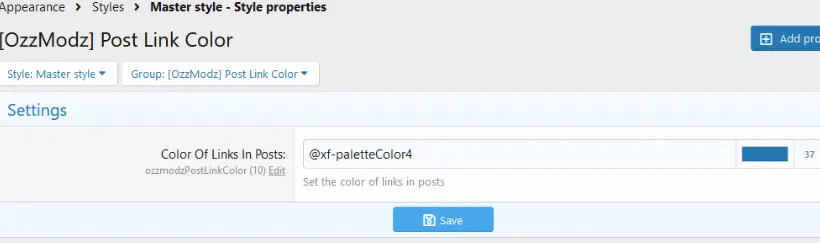 [5318.cm] [OzzModz] Post Link Color