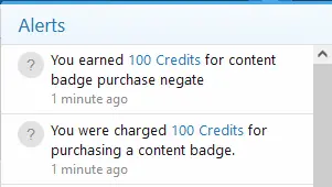[5318.cm] [OzzModz] Content Badges: DBTech Credits Integration