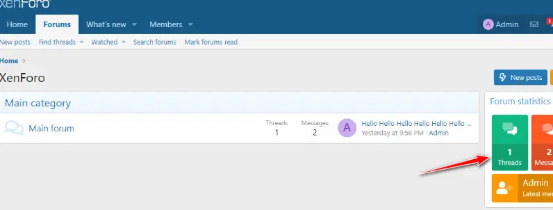 [5318.cm] [XTR] Forum statistics