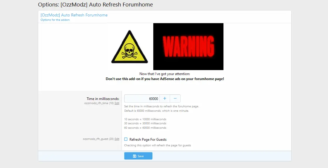 [5318.cm] Auto Refresh Forumhome
