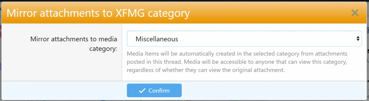 [5318.cm] [FF] XFMG Category Attachment Mirror