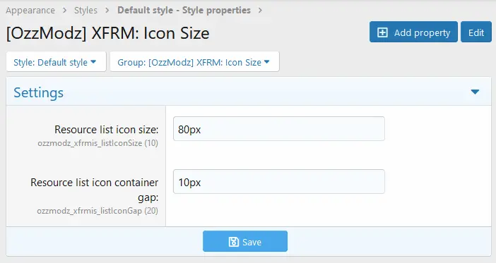 [5318.cm] [OzzModz] XFRM: Icon Size