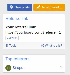 [5318.cm] Referral System by Siropu