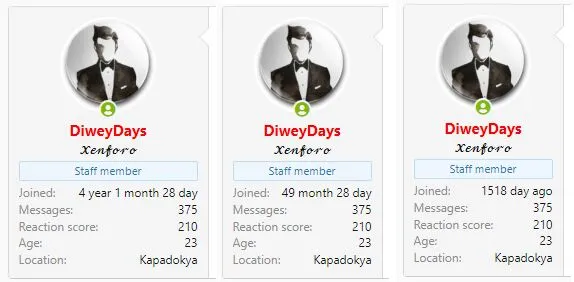 [5318.cm] [XENMS] - User joined date (year month day)