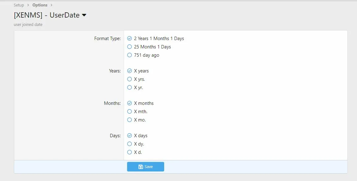 [5318.cm] [XENMS] - User joined date (year month day)