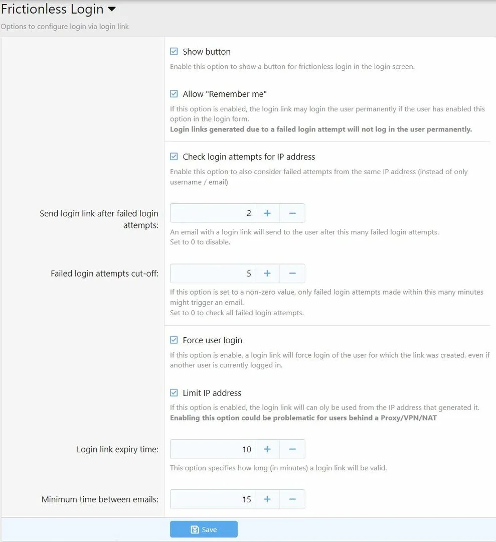 [5318.cm] Frictionless Login