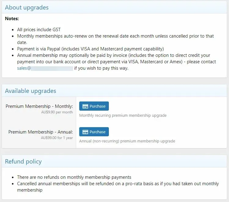[5318.cm] Account Upgrades Info