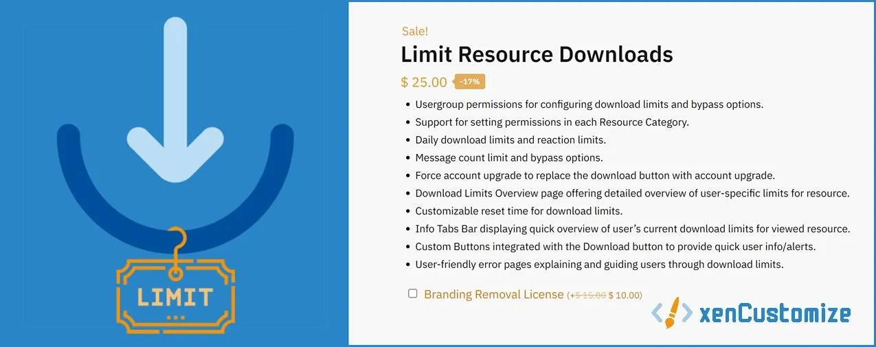 [5318.cm] [XenCustomize] Limit Resource Downloads