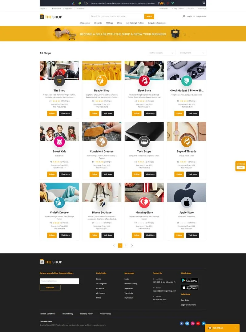 [5318.cm] The Shop Multivendor Add-on