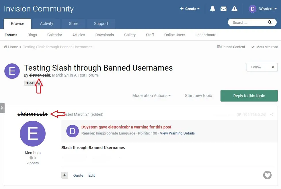 [5318.cm] Strike through Banned Usernames