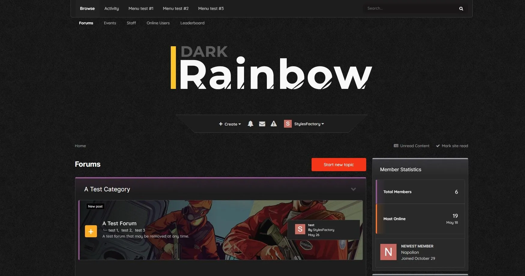 [5318.cm] Dark Rainbow