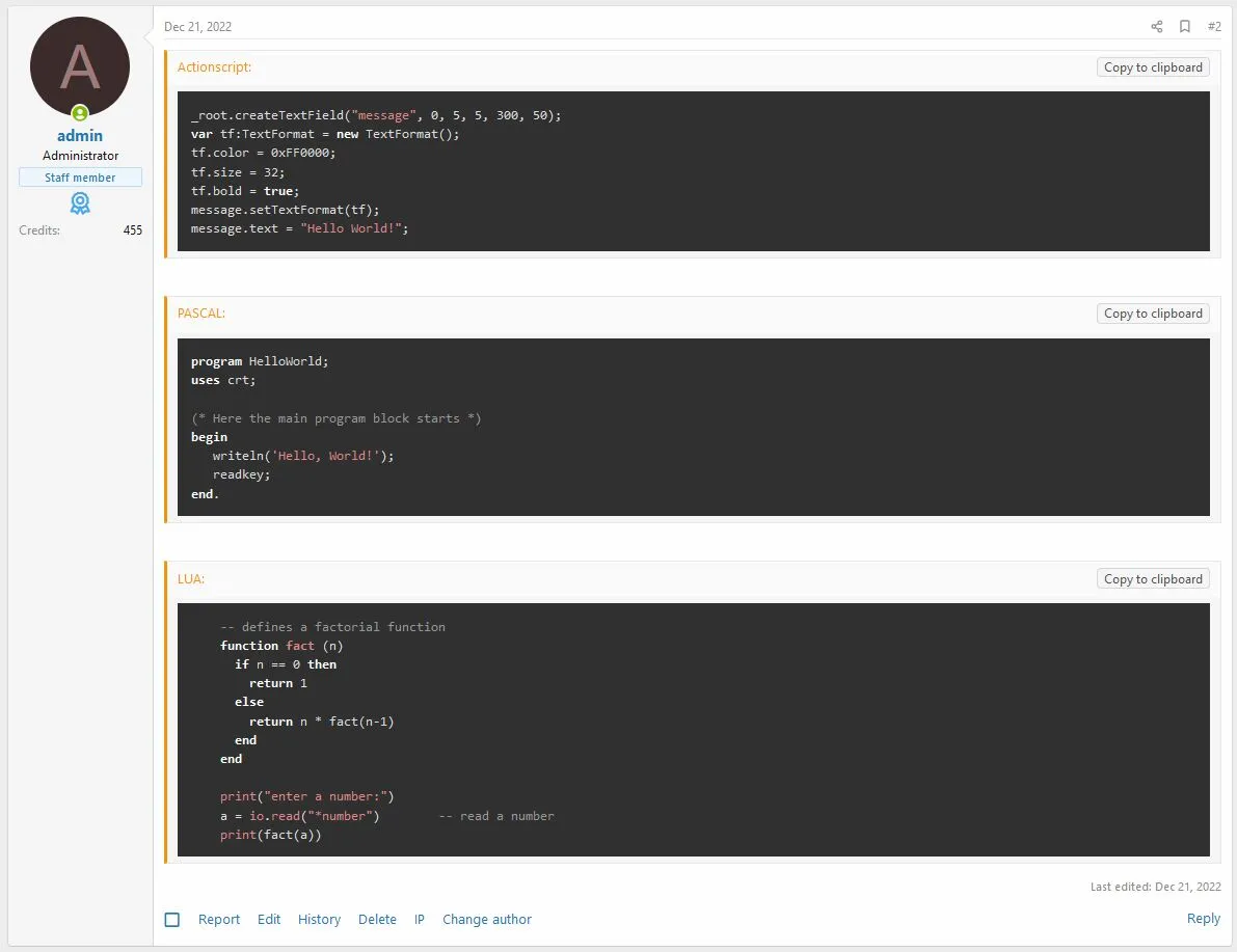 [5318.cm] [XB] Code Block: Highlight.js
