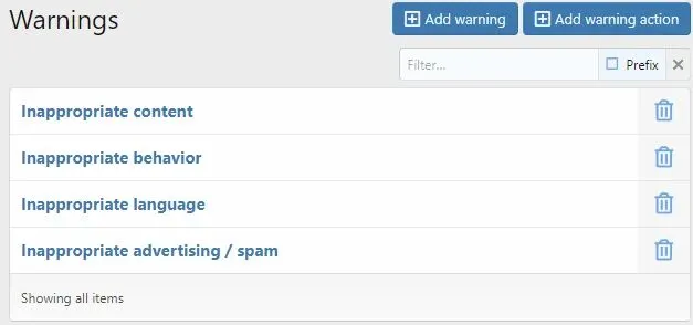 [5318.cm] Sort Warnings