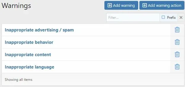 [5318.cm] Sort Warnings
