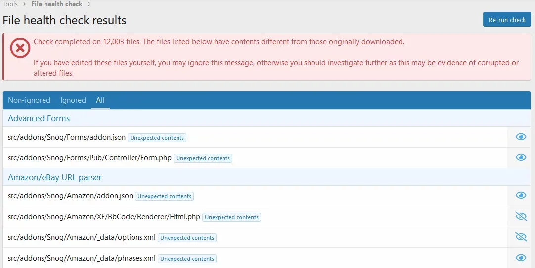[5318.cm] [OzzModz] Ignore Files From Health Check