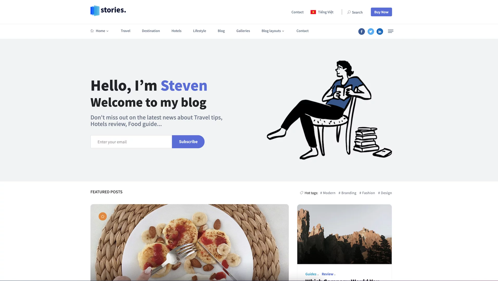 [5318.cm] Stories - Laravel Creative Multilingual Blog