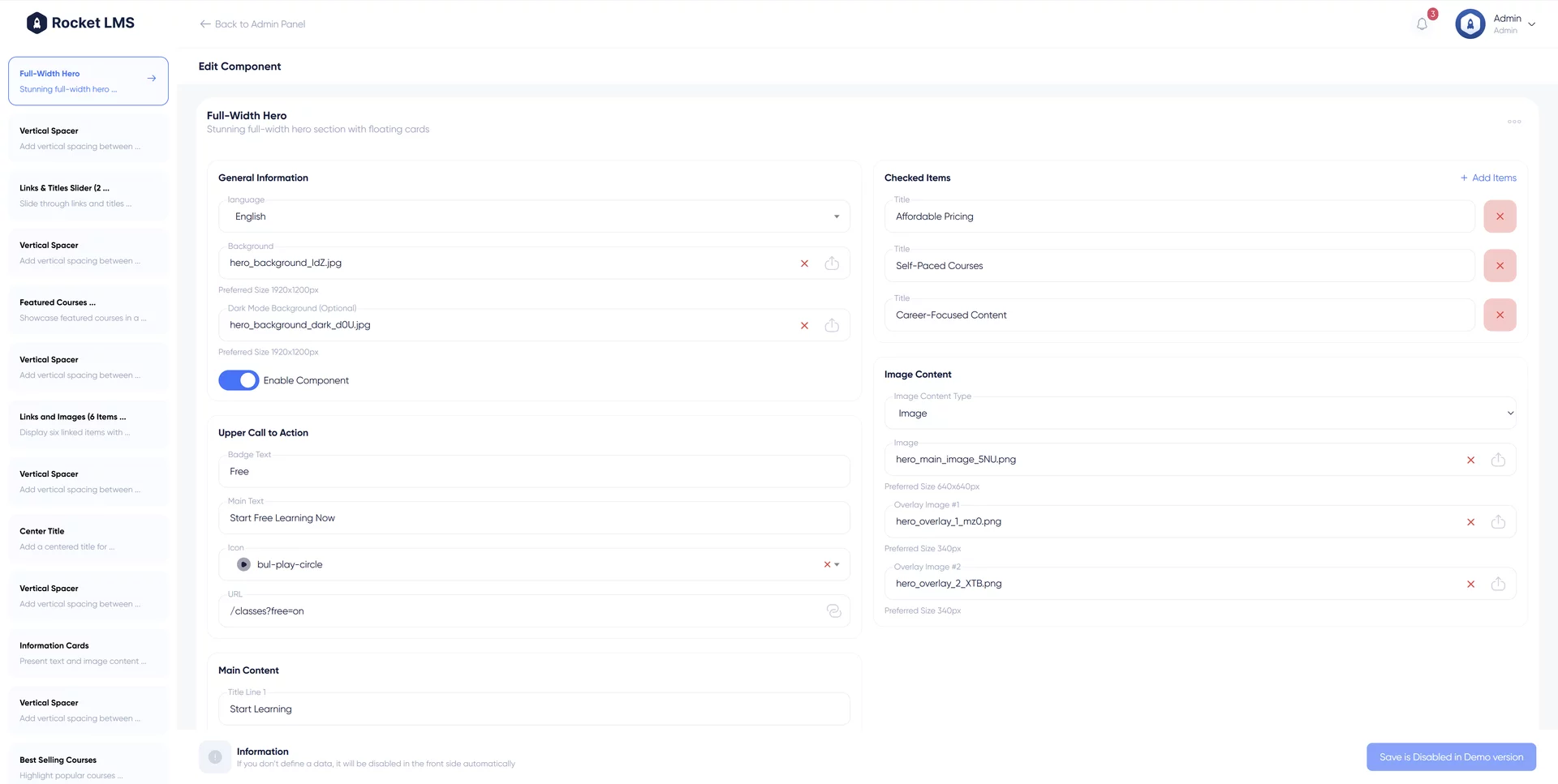 [5318.cm] Rocket LMS Theme and Landing Page Builder