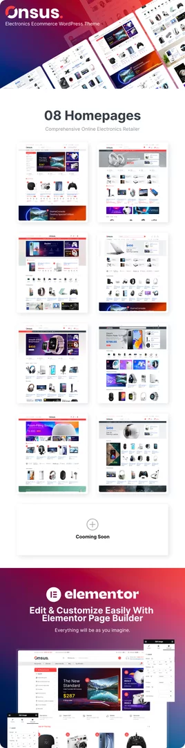[5318.cm] Onsus - Electronics E-commerce WordPress Theme