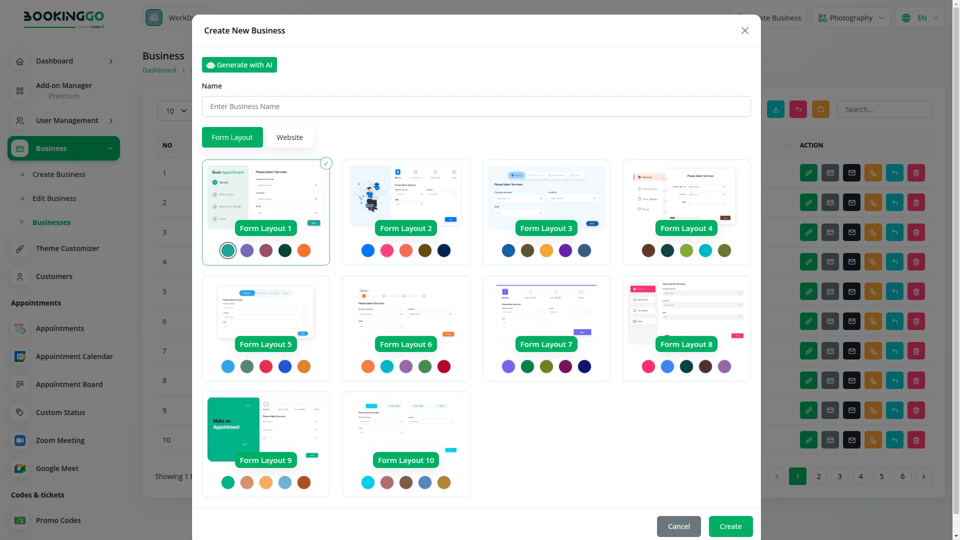 [5318.cm] BookingGo SaaS - Multi Business Appointment Booking and Scheduling