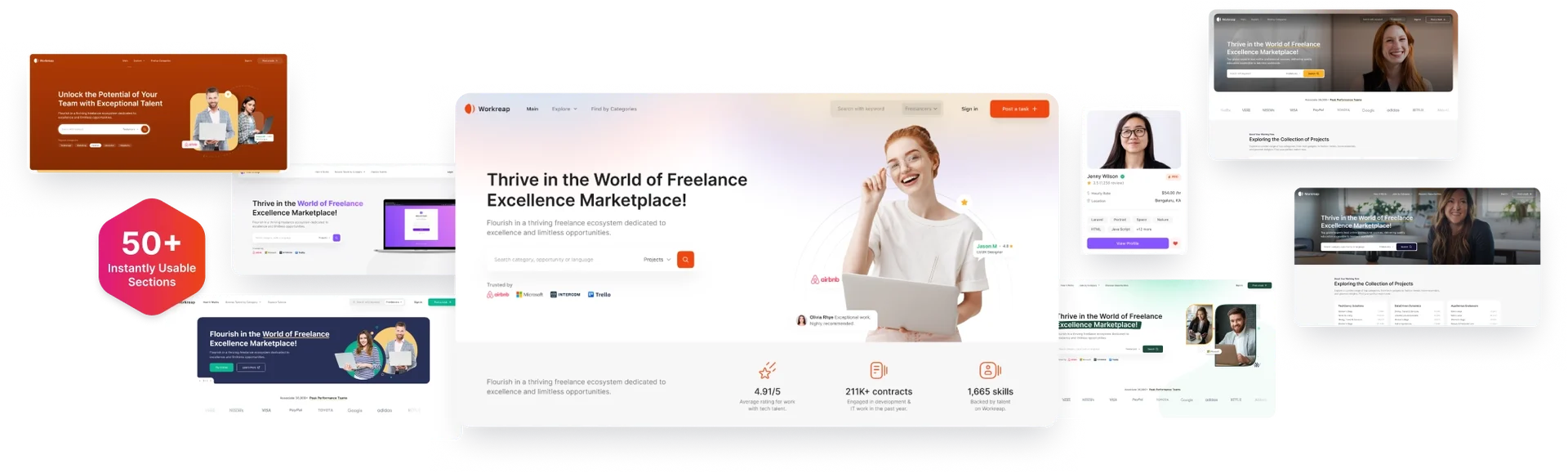 [5318.cm] Workreap - Freelance Marketplace WordPress Theme