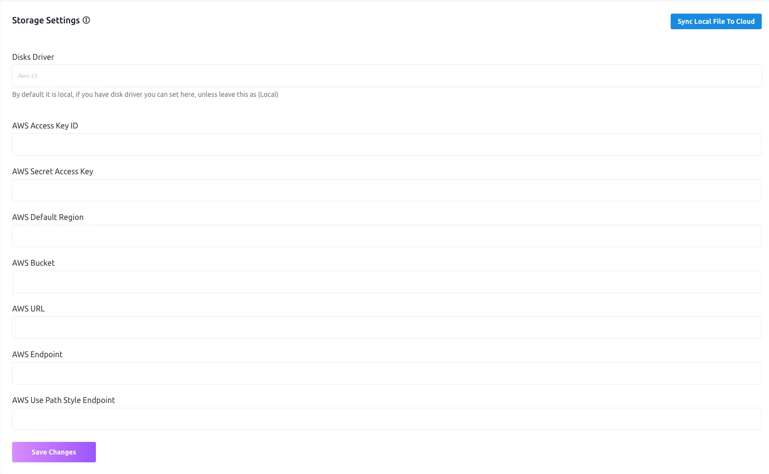 [5318.cm] Cloud Storage Plugin - Nazmart Multi-Tenancy eCommerce Platform (SAAS)