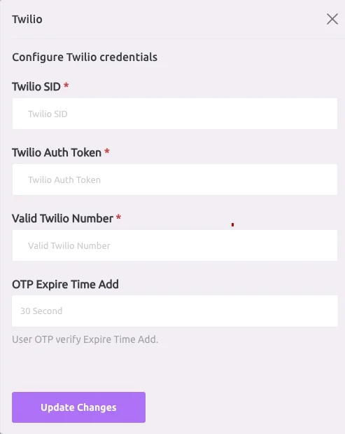 [5318.cm] SMS Gateway Plugin - Nazmart Multi-Tenancy eCommerce Platform (SAAS)