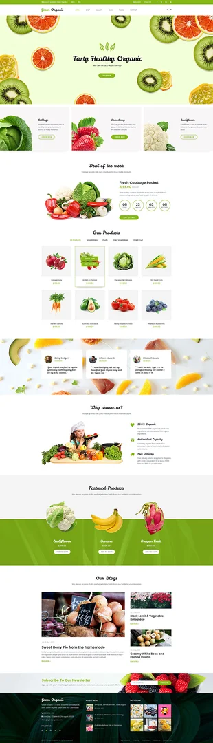 [5318.cm] Greenorganic - WooCommerce WordPress Theme