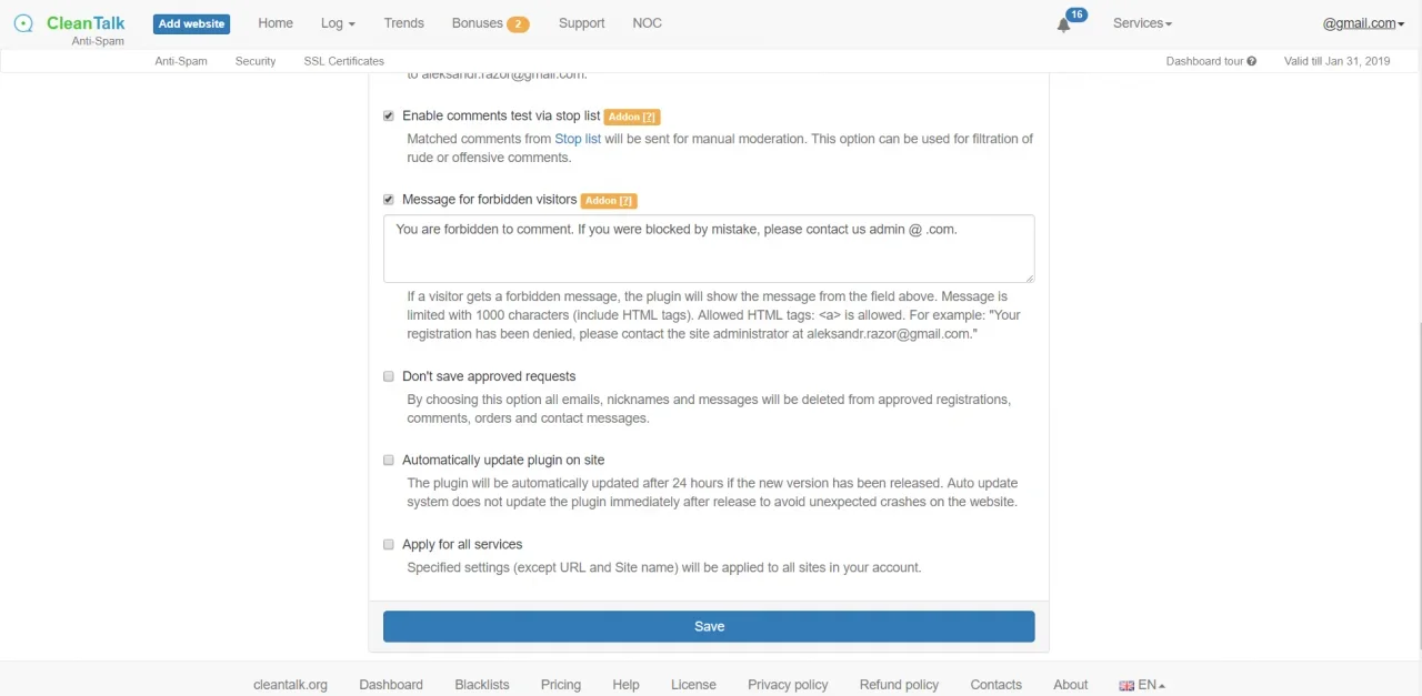 [5318.cm] AntiSpam by CleanTalk