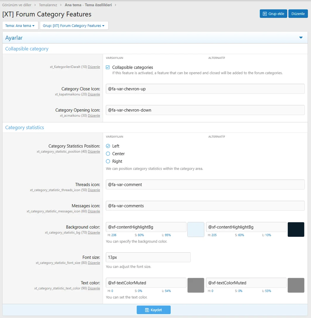 [5318.cm] [XT] Forum Category Features