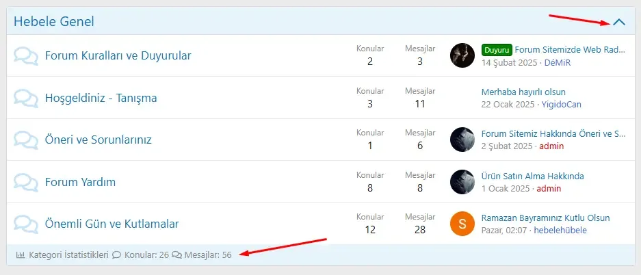 [XT] Forum Category Features
