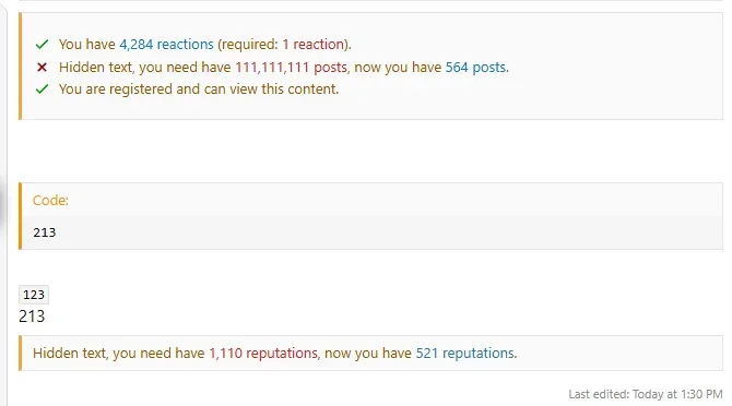 [5318.cm] [MMO] Hide Bb-Code Content System