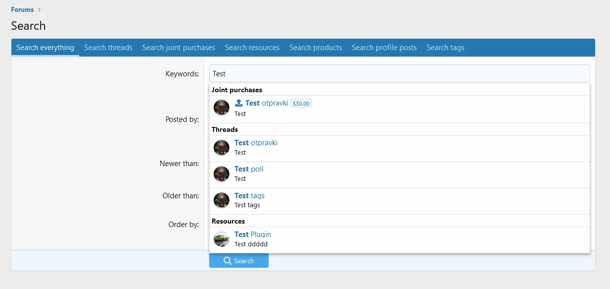 [5318.cm] [DCom] Quick Search