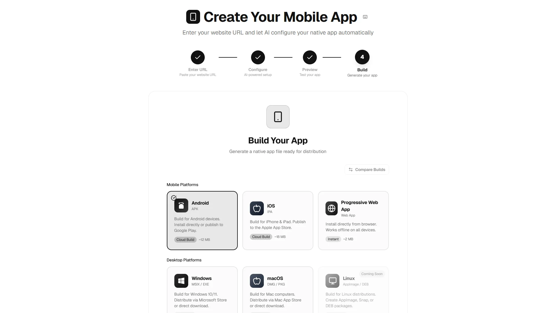 [5318.cm] AppForge – AI-Powered No-Code Mobile App Builder SaaS Platform