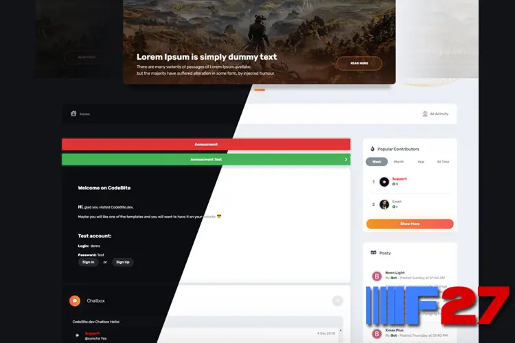 [5318.cm] Nexxe Theme [Dark/Light]